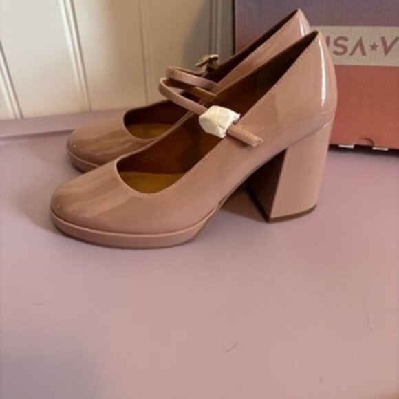 NWT Lisa Vicky Blush Bobble Platform Maryjane Pump - 8.5 Women - Picture 4 of 8